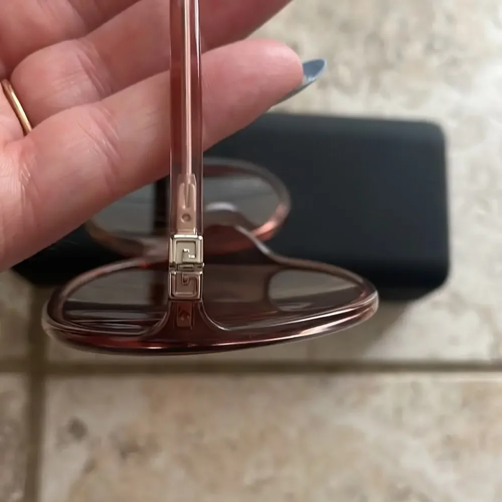 Givenchy Pink Gradient Oval Sunglasses